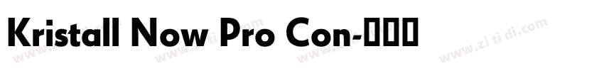 Kristall Now Pro Con字体转换 Kristall Now Pro Con字体转换